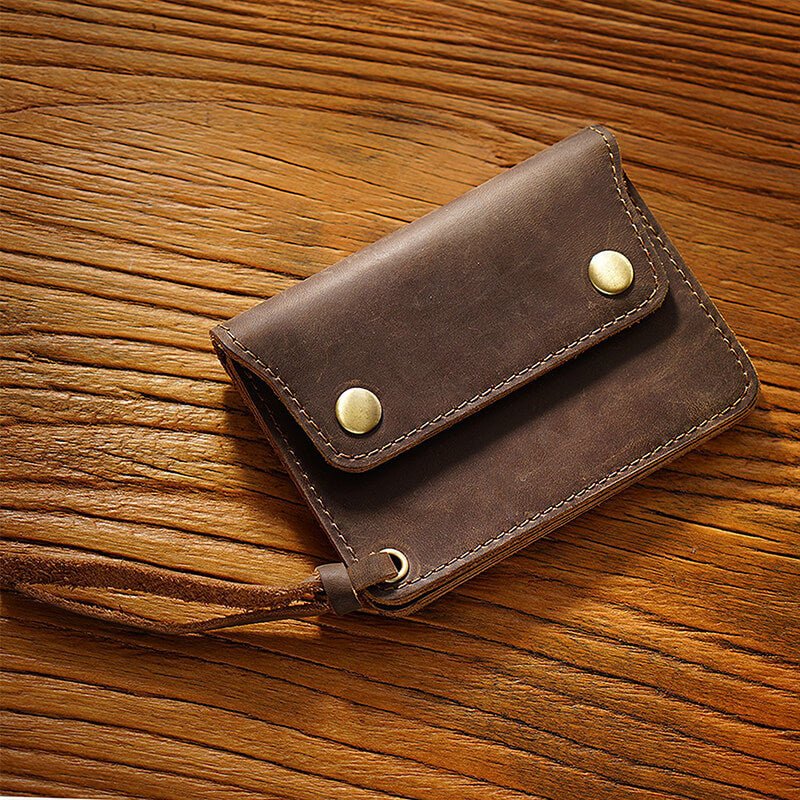 Men's Zip Card Wallet – Babylon Leather - Babylon LeatherBabylon LeatherAN49-Coffee