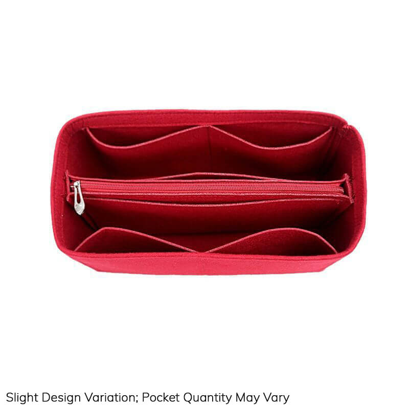 Mesh Bag Insert Organizer for Herbag 31/39-Style Bags - Babylon LeatherBabylon LeatherQZ11-Wine Red-31-inch-Center Zipper