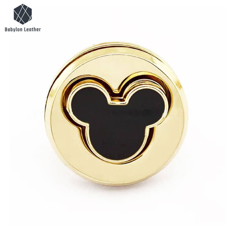 Mickey head Fashion Creative Bag Twist Lock(1 PACK) - Babylon LeatherBabylon LeatherTL-110