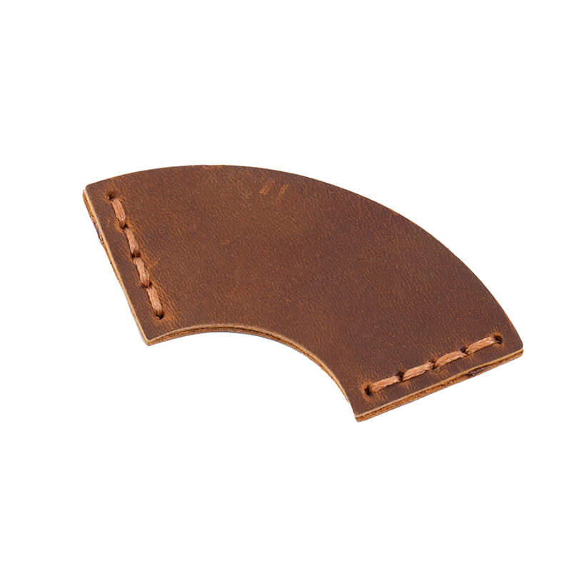 Mini Fan-Shaped Leather Bookmark – Babylon Leather - Babylon LeatherBabylon LeatherAN12-Brown-2 pcs