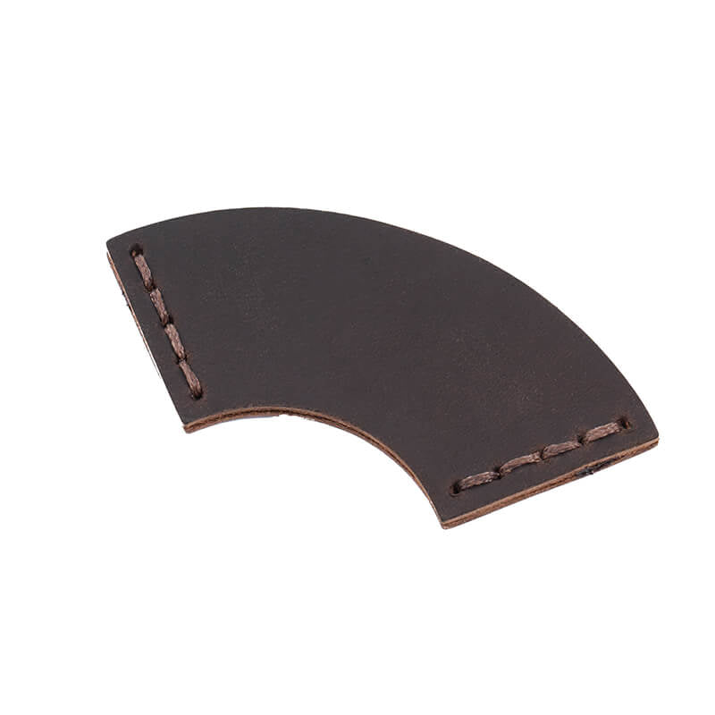 Mini Fan-Shaped Leather Bookmark – Babylon Leather - Babylon LeatherBabylon LeatherAN12-Coffee-2 pcs