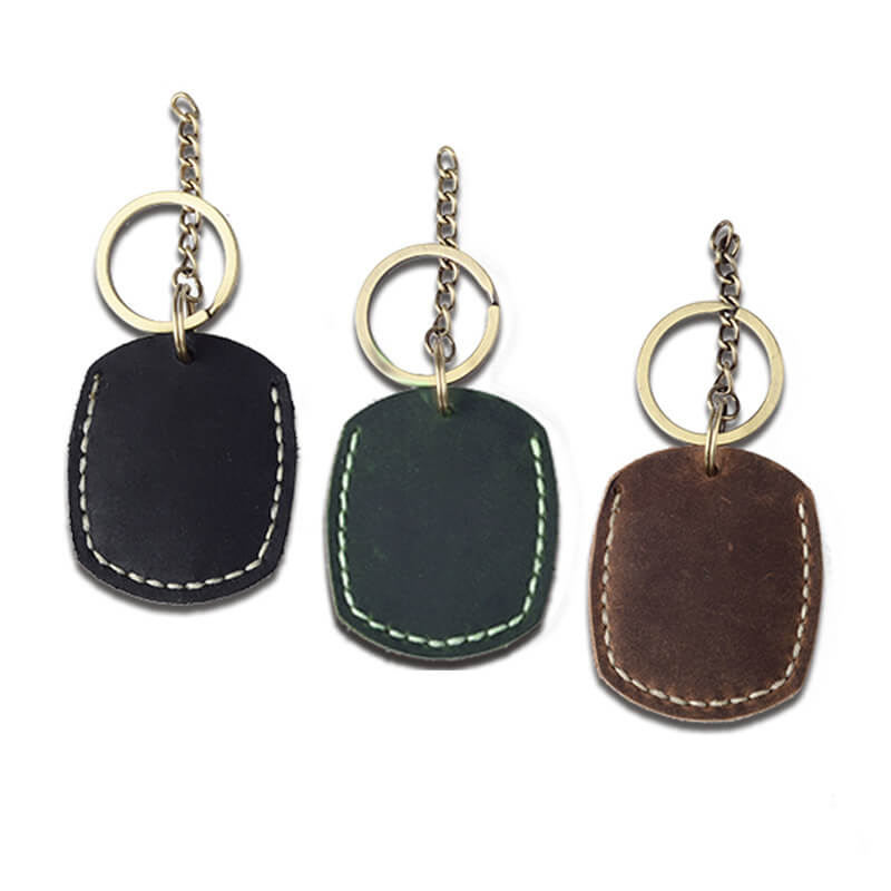 Mini Key & Card Case Crazy Horse Leather DIY Kit – Babylon Leather - Babylon LeatherBabylon LeatherCY14-Brown