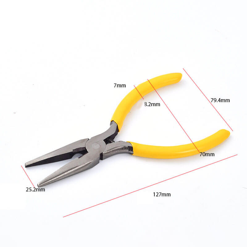 Mini Needle Nose Pliers for Leathercraft and Small Hardware - Babylon LeatherBabylon LeatherPP16-Yellow