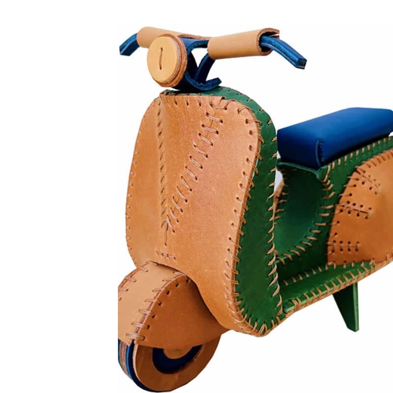 Motorcycle - Shaped Design Ornament DIY Kit – Babylon Leather - Babylon LeatherBabylon LeatherSG25-Brown