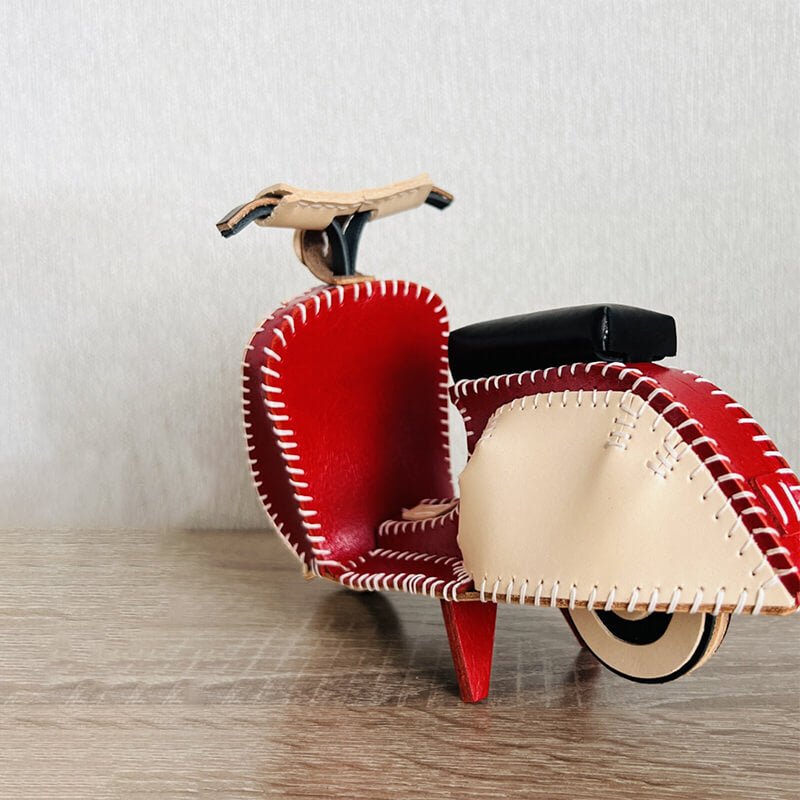 Motorcycle - Shaped Design Ornament DIY Kit – Babylon Leather - Babylon LeatherBabylon LeatherSG25-Brown