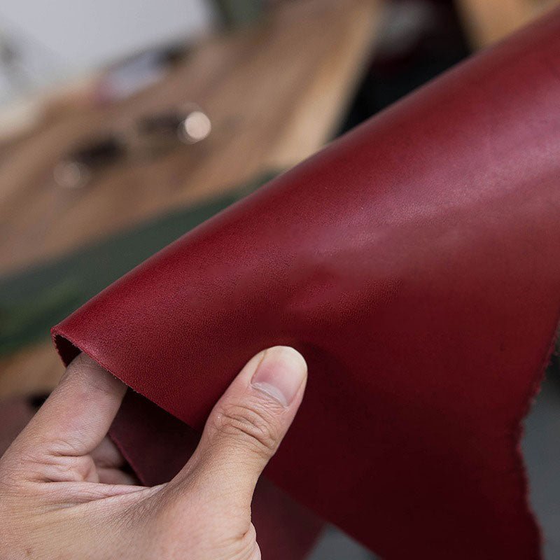 Natural Veg - Tanned Leather Shoulder Bag DIY Kit – Babylon Leather - Babylon LeatherBabylon LeatherLZ32 - Red - Natural Veg - Tan Leather