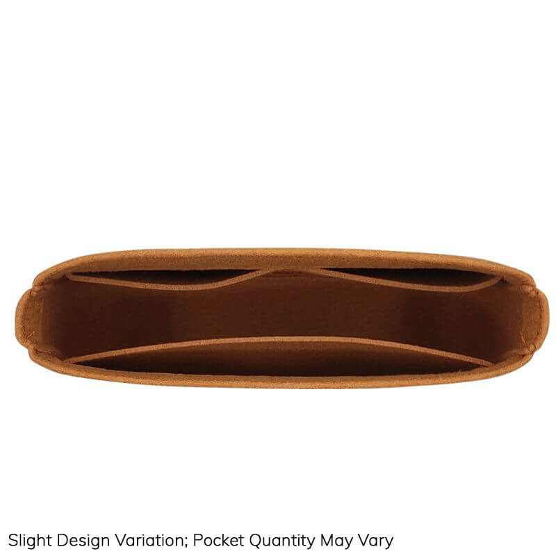 Non-Woven Bag Insert Organizer for LV Marella-Style Bags - Babylon LeatherBabylon LeatherQZ14-Caramel-Minimalist