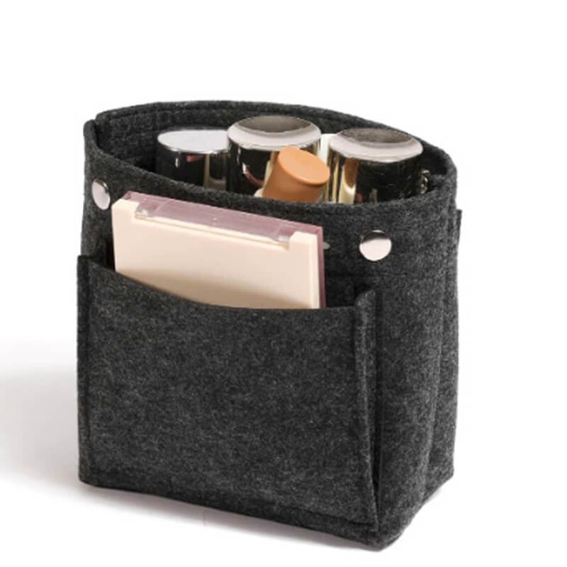 Non - Woven Purse Organizer Insert for Tote Bags – Babylon Leather - Babylon LeatherBabylon LeatherPP06-Dark Grey-S