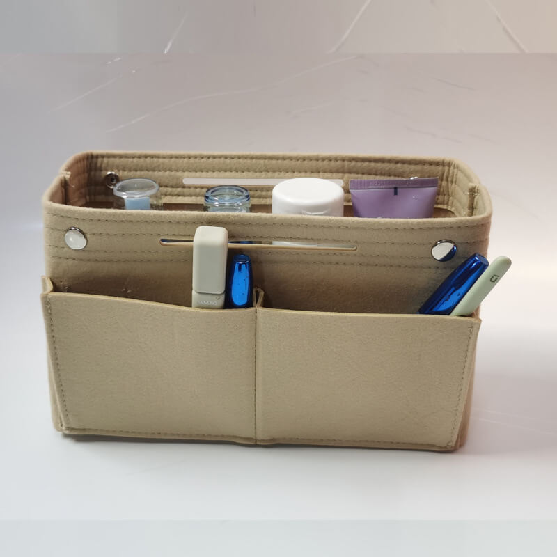 Non - Woven Purse Organizer Insert for Tote Bags – Babylon Leather - Babylon LeatherBabylon LeatherPP06-Khaki-L