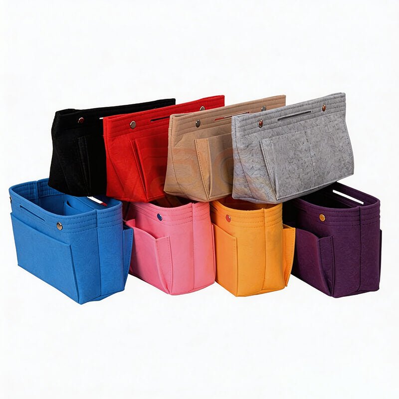 Non - Woven Purse Organizer Insert for Tote Bags – Babylon Leather - Babylon LeatherBabylon LeatherPP06-Red-L