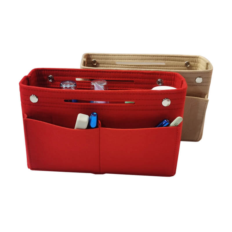 Non - Woven Purse Organizer Insert for Tote Bags – Babylon Leather - Babylon LeatherBabylon LeatherPP06-Red-L