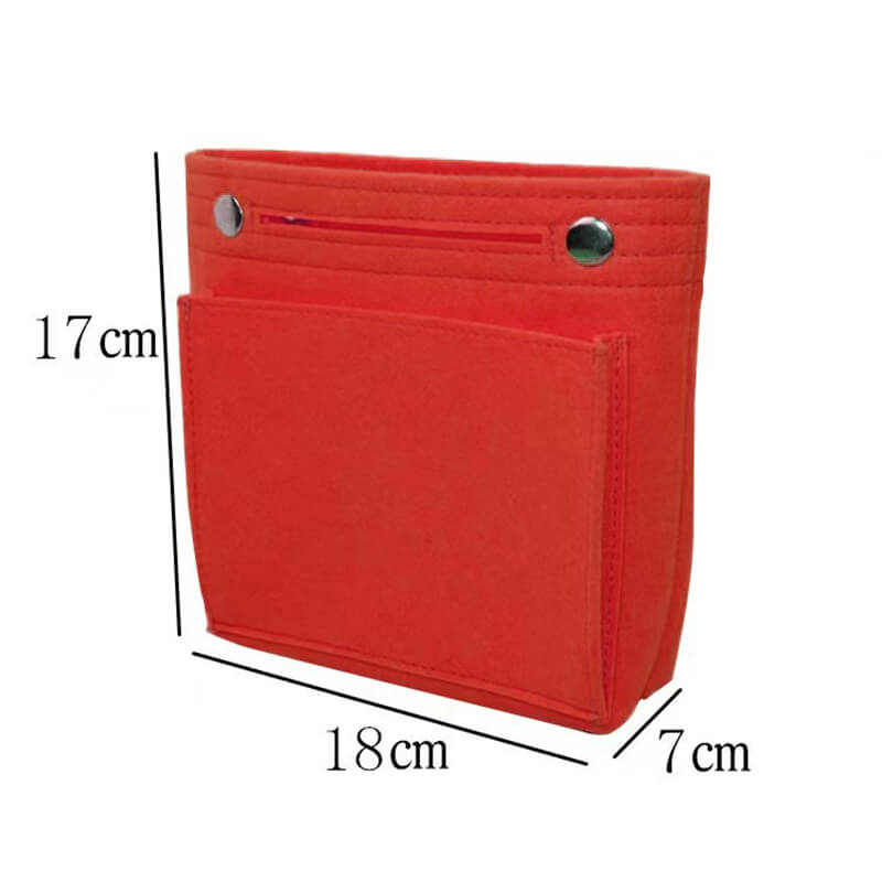 Non - Woven Purse Organizer Insert for Tote Bags – Babylon Leather - Babylon LeatherBabylon LeatherPP06-Red-S