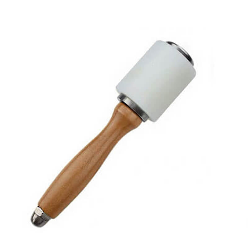 Nylon Leather Carving Mallet with Solid Wood Handle – Babylon Leather - Babylon LeatherBabylon LeatherXH63-White Tip Yellow Wood Handle