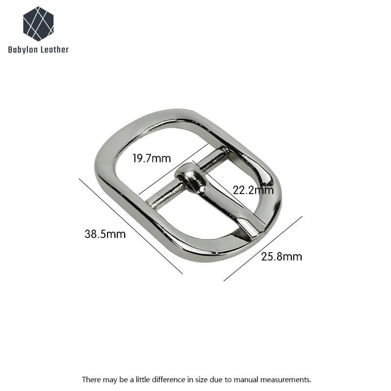 Oval Creative Shoulder Strap Adjustment Buckle Pin Buckle(2 PACK) - Babylon LeatherBabylon LeatherPB - 009