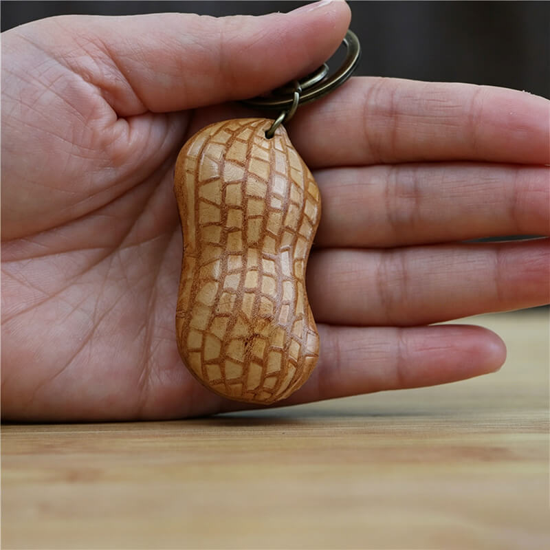 Peanut Leather Bag Charm – Babylon Leather - Babylon LeatherBabylon LeatherLLZ119-Brown