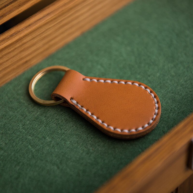 Personalized Keychain DIY Leather Kit – Babylon Leather - Babylon LeatherBabylon LeatherLZ65-Yellow-Veg Tanned Leather