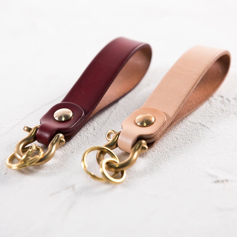 Personalized Vegetable - Tanned Leather Keychain – Babylon Leather - Babylon LeatherBabylon LeatherLZ73-Original