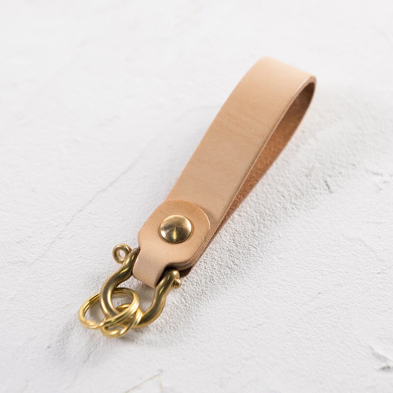 Personalized Vegetable - Tanned Leather Keychain – Babylon Leather - Babylon LeatherBabylon LeatherLZ73-Original