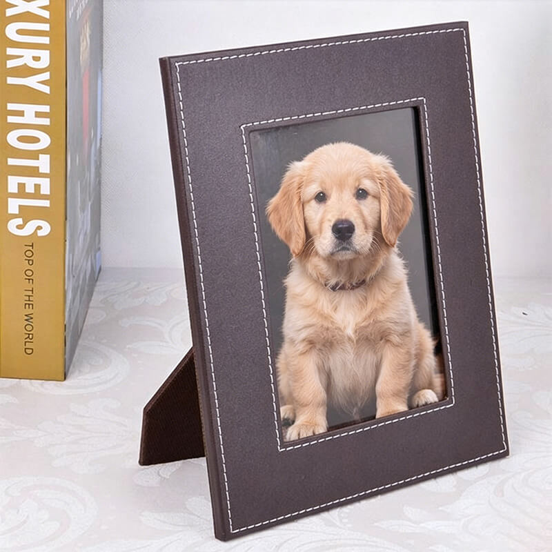 Photo Frame, 5 × 7 Inches – Babylon Leather - Babylon LeatherBabylon LeatherRH03-Coffee