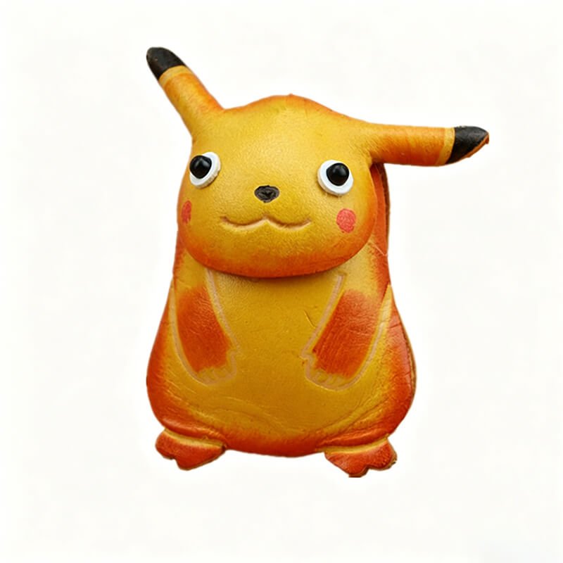 Pikachu Style Leather Bag Charm – Babylon Leather - Babylon LeatherBabylon LeatherLLZ61-Yellow