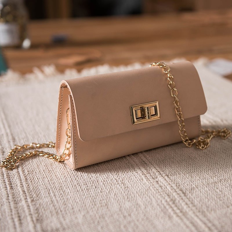 Premium Fog - Waxed Leather Baguette Bag DIY Kit – Babylon Leather - Babylon LeatherBabylon LeatherLZ53 - Natural - Vegetable - Tanned Leather