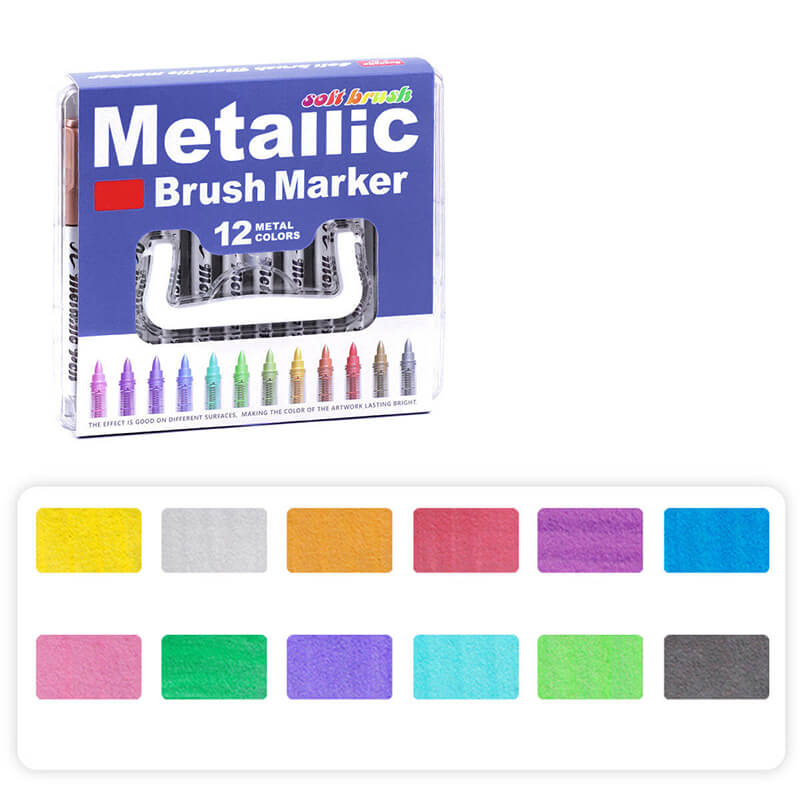 Quick-Drying Acrylic Paint Marker Pens – Babylon Leather - Babylon LeatherBabylon LeatherPP38-12 Colors-Direct-Liquid Type