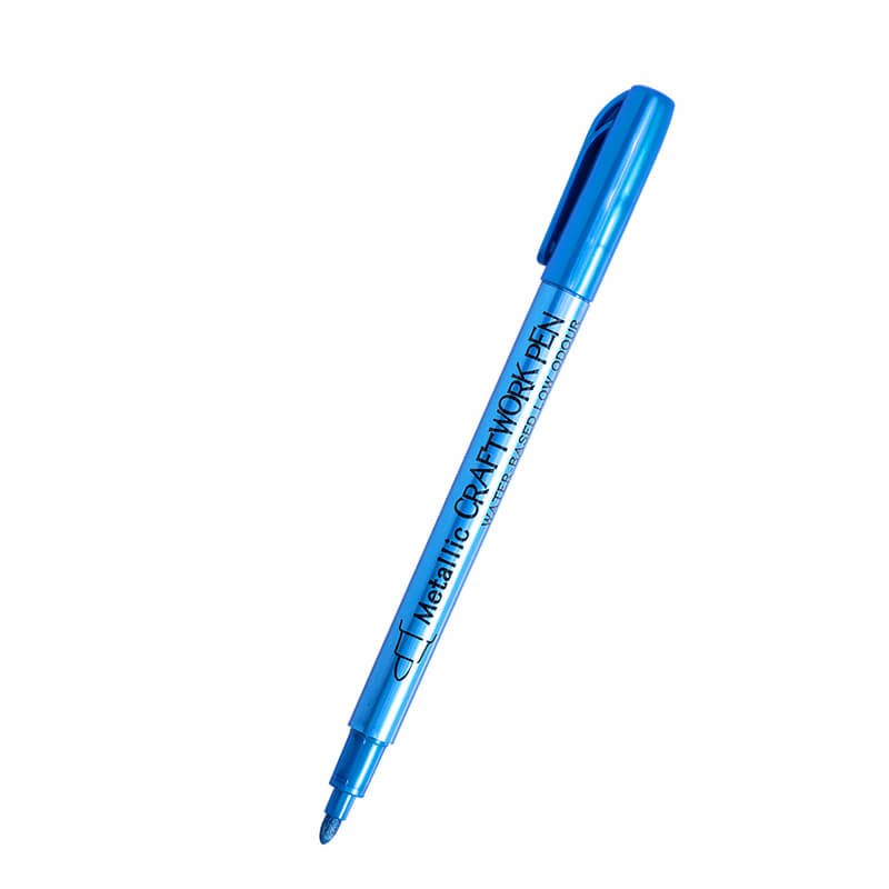 Quick-Drying Acrylic Paint Marker Pens – Babylon Leather - Babylon LeatherBabylon LeatherPP38-Blue-Hard Tip