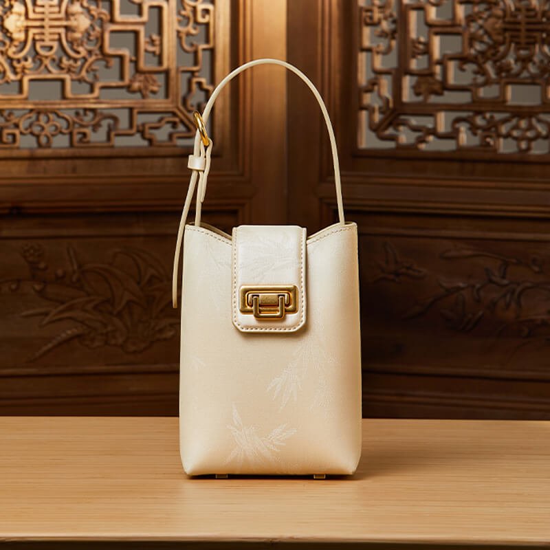 Quiet Grace Leather Handbag – Babylon Leather - Babylon LeatherBabylon LeatherTX207-Light Yellow