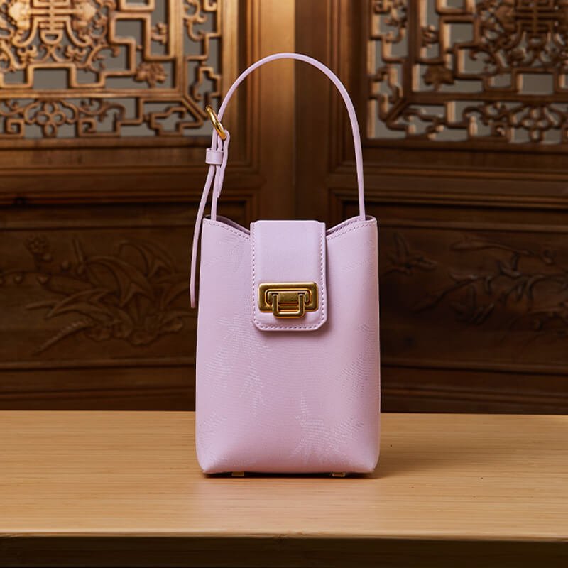 Quiet Grace Leather Handbag – Babylon Leather - Babylon LeatherBabylon LeatherTX207-Pink