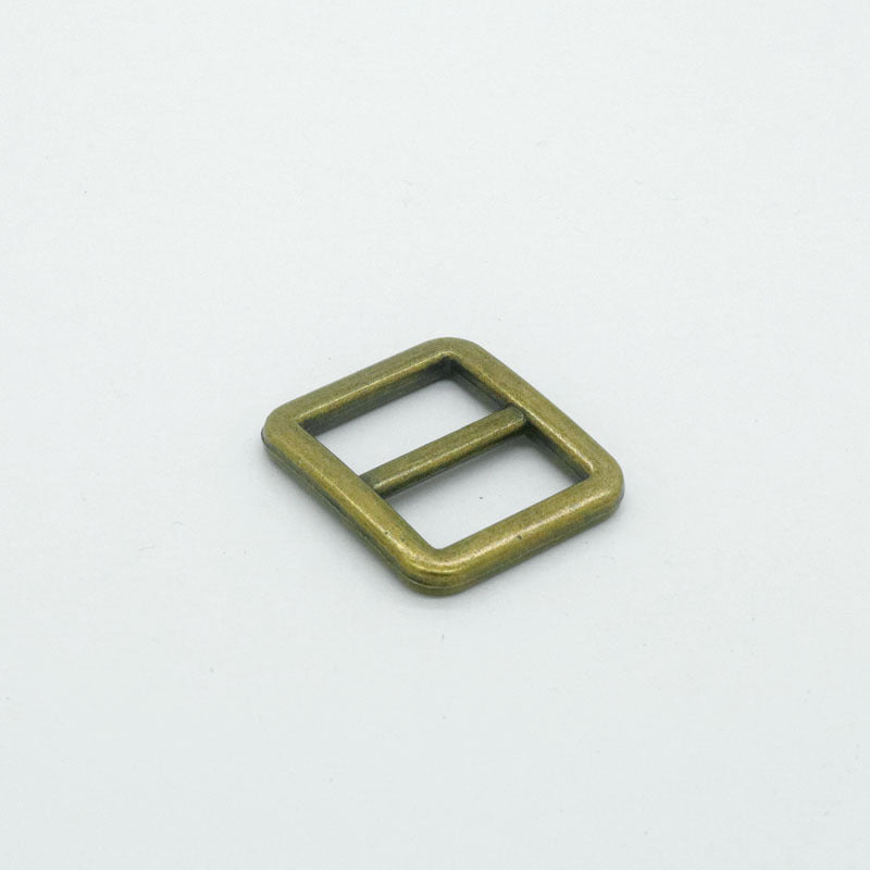 Rectangular Strap Slide Buckle - Babylon Leather - Babylon LeatherBabylon LeatherJY19-Antique Brass-16mm