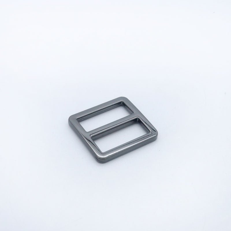 Rectangular Strap Slide Buckle - Babylon Leather - Babylon LeatherBabylon LeatherJY19-Gunmetal-21mm