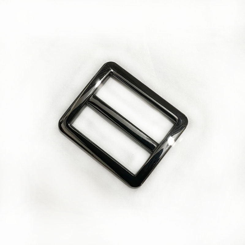 Rectangular Strap Slide Buckle - Babylon Leather - Babylon LeatherBabylon LeatherJY19-Gunmetal-25.6mm