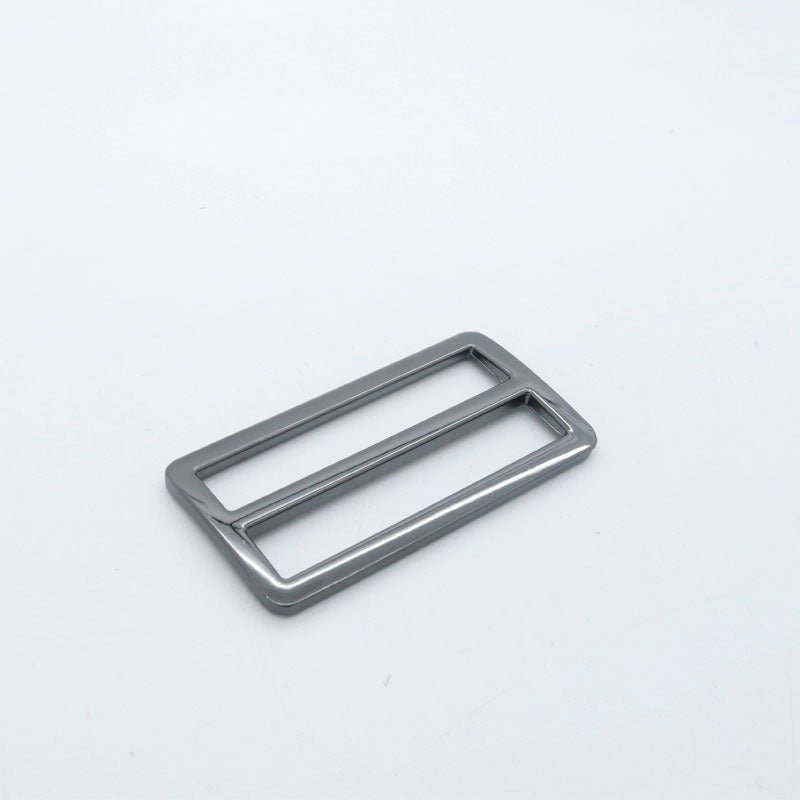 Rectangular Strap Slide Buckle - Babylon Leather - Babylon LeatherBabylon LeatherJY19-Gunmetal-49.5mm