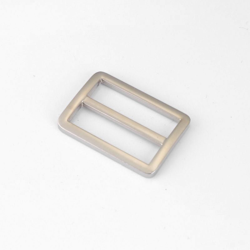 Rectangular Strap Slide Buckle - Babylon Leather - Babylon LeatherBabylon LeatherJY19-Silver-31.6mm