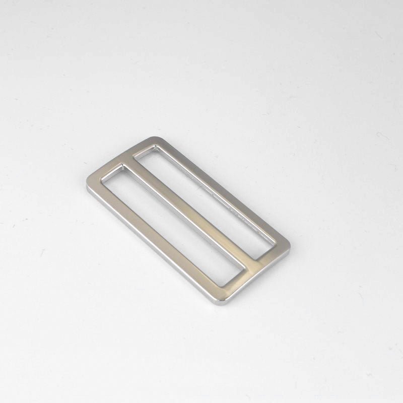 Rectangular Strap Slide Buckle - Babylon Leather - Babylon LeatherBabylon LeatherJY19-Silver-49.5mm