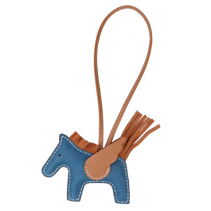 Rodeo Horse Bag Charm DIY Kit – Babylon Leather - Babylon LeatherBabylon LeatherSY108 - Caramel - White