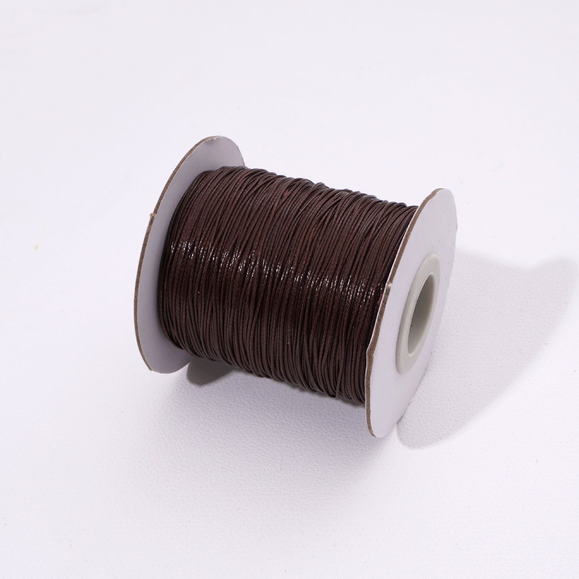 Round Waxed Cord for Leather Braiding and Bag Charm Making - Babylon Leather - Babylon LeatherBabylon LeatherPP33-Dark Coffee-0.5mm\10m