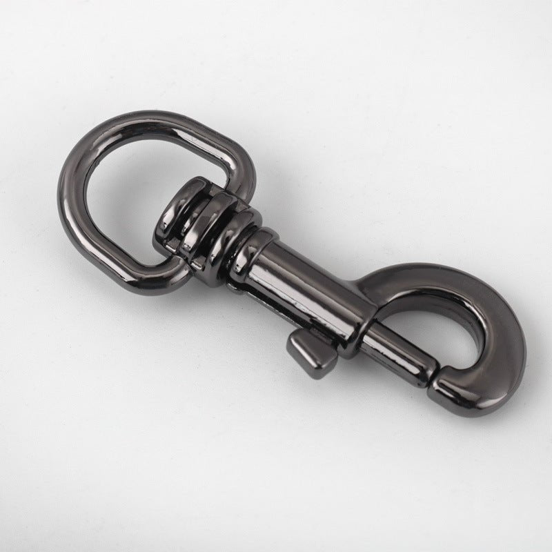 Rounded Swivel Snap Hook - Babylon Leather - Babylon LeatherBabylon LeatherJY13-Gunmetal-11.5mm