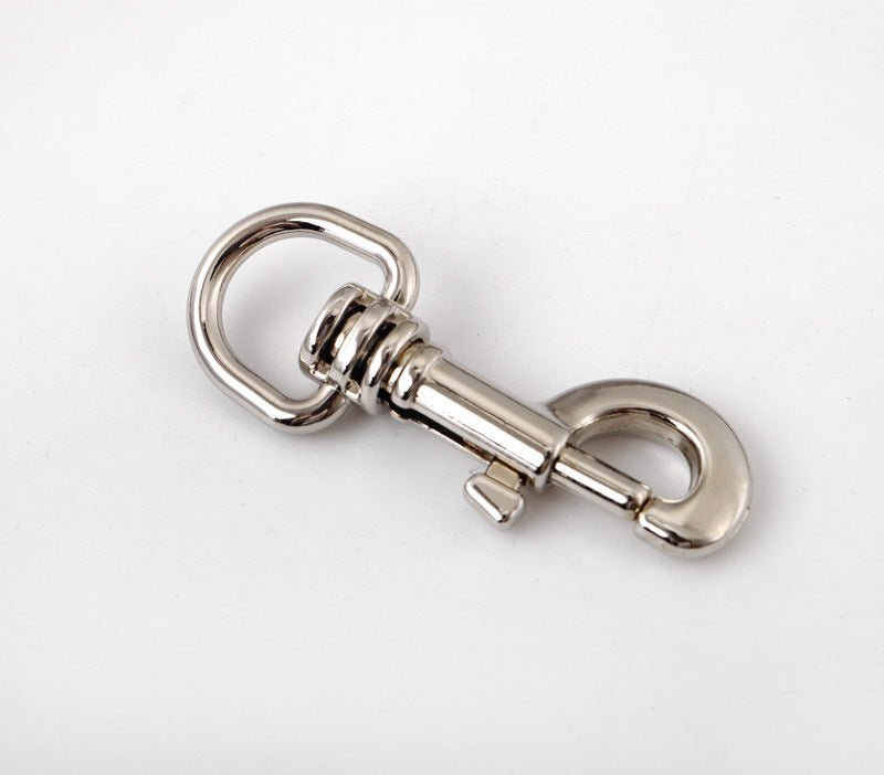 Rounded Swivel Snap Hook - Babylon Leather - Babylon LeatherBabylon LeatherJY13-Silver-11.5mm