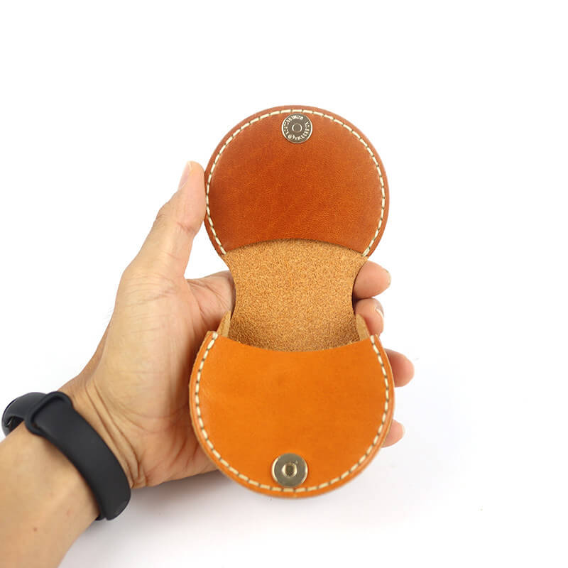 Saddle Coin Purse Veg Tanned Leather DIY Kit – Babylon Leather - Babylon LeatherBabylon LeatherCY21-Yellow