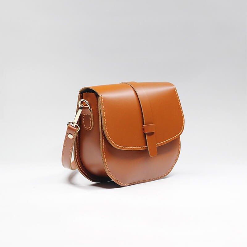 Saddle Crossbody Bag Top Grain Leather DIY Kit – Babylon Leather - Babylon LeatherBabylon LeatherCY23-Yellow