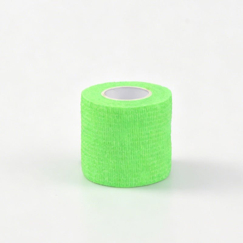 Self-Adhesive Elastic Finger Wrap for Leathercraft Protection - Babylon LeatherBabylon LeatherPP15-Fluorescent Green-2.5cm*4.5m