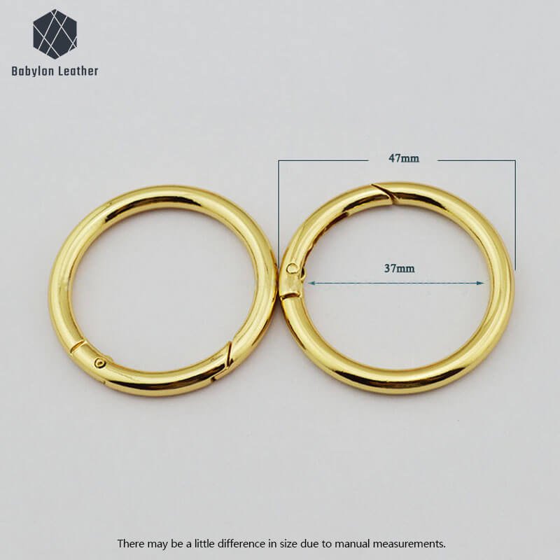 Shoulder Strap Adjuster Spring Gate O Ring(2 PACK) - Babylon LeatherBabylon LeatherSGOR-005