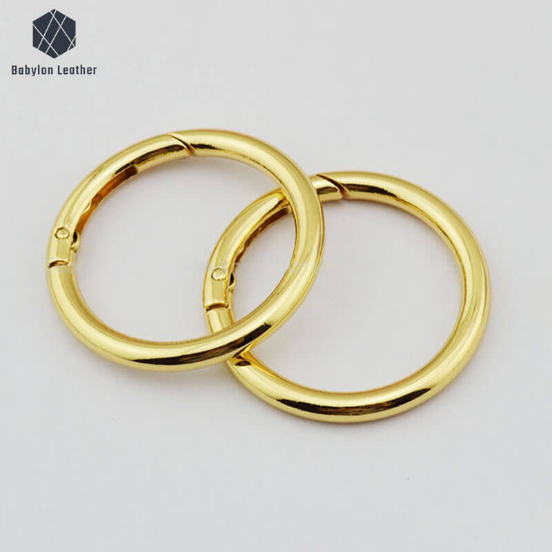 Shoulder Strap Adjuster Spring Gate O Ring(2 PACK) - Babylon LeatherBabylon LeatherSGOR-005