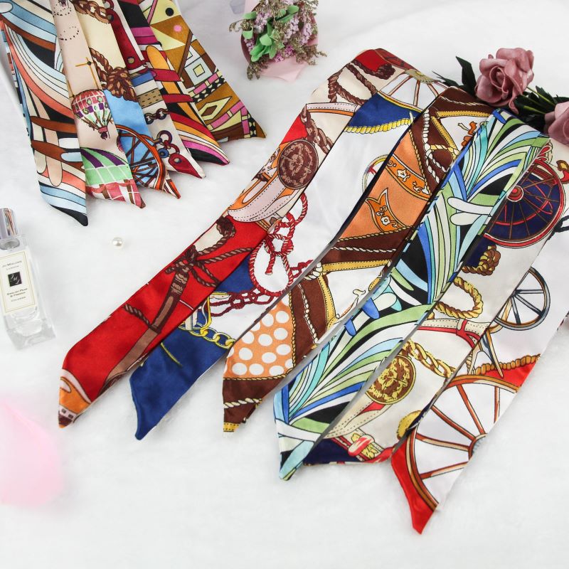 Skinny Scarf Ribbon for Bag Handles and Hair - Babylon Leather - Babylon LeatherBabylon LeatherPP28-S01