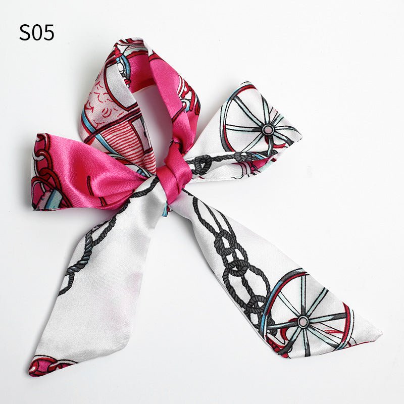 Skinny Scarf Ribbon for Bag Handles and Hair - Babylon Leather - Babylon LeatherBabylon LeatherPP28-S05