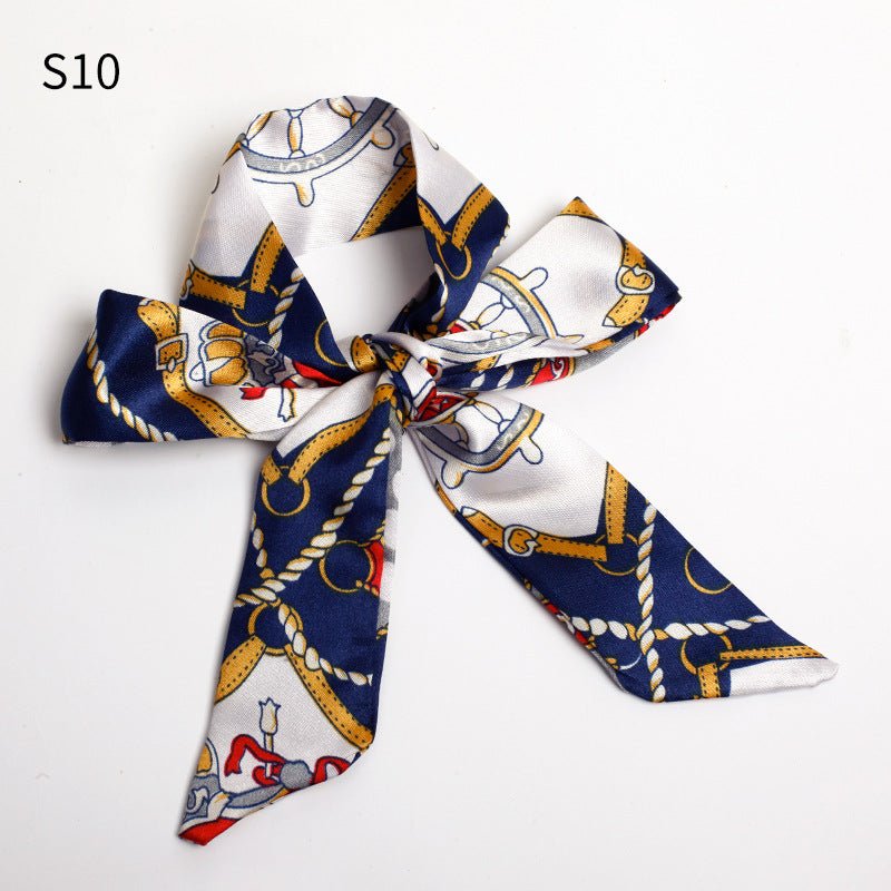 Skinny Scarf Ribbon for Bag Handles and Hair - Babylon Leather - Babylon LeatherBabylon LeatherPP28-S10