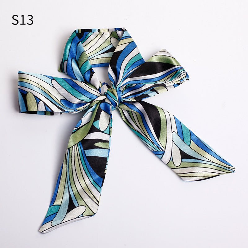 Skinny Scarf Ribbon for Bag Handles and Hair - Babylon Leather - Babylon LeatherBabylon LeatherPP28-S13