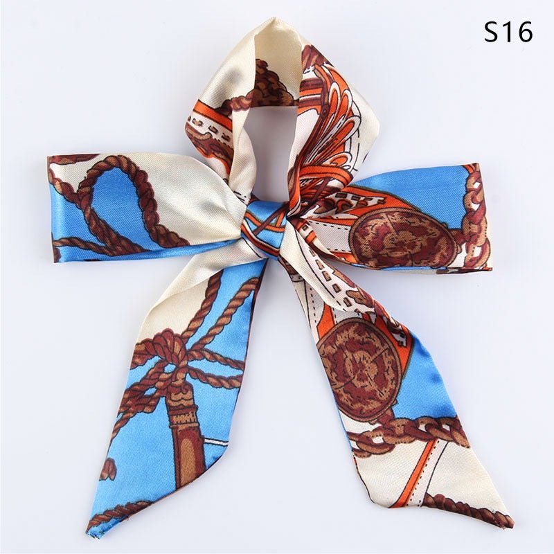 Skinny Scarf Ribbon for Bag Handles and Hair - Babylon Leather - Babylon LeatherBabylon LeatherPP28-S16