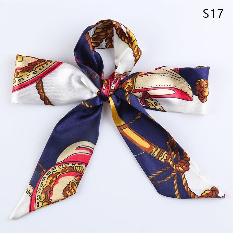 Skinny Scarf Ribbon for Bag Handles and Hair - Babylon Leather - Babylon LeatherBabylon LeatherPP28-S17